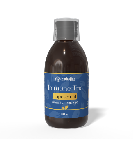 Lipozomálne Trio Imunita (Vitamín C + Zinok + D3) - 200 ml