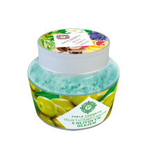 Cukrový peeling s olivovým olejom 200 g – Green idea