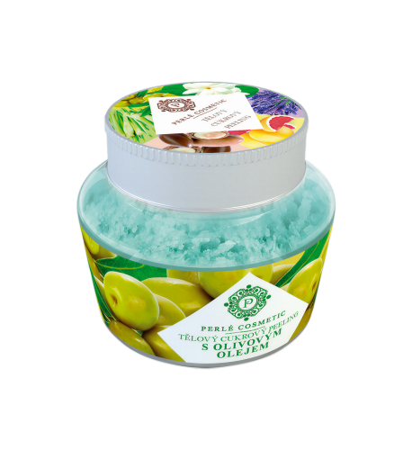 Cukrový peeling s olivovým olejom 200 g – Green idea
