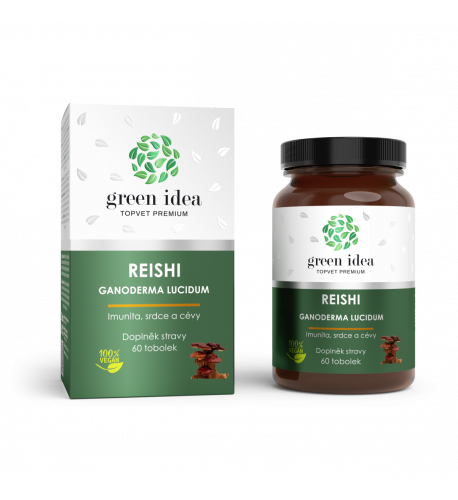 Reishi - 60 kapsúl - Green idea