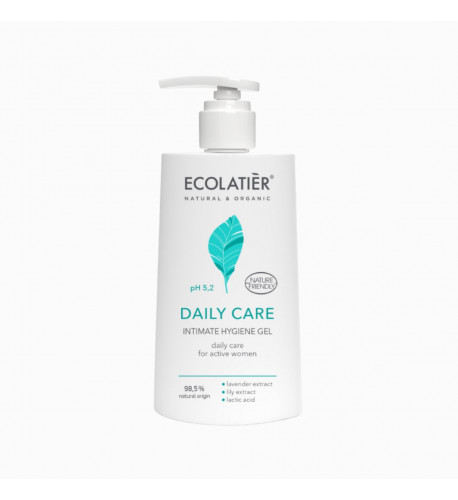 Gél na intímnu hygienu „Denná starostlivosť“ – 250 ml – Ecolatier