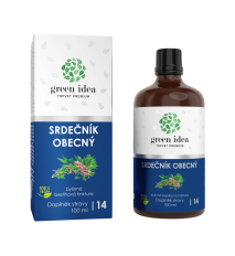 Srdcovník - bezliehová tinktúra 100 ml - Green idea
