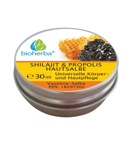 Univerzálna masť so Shilajitom a propolisom - 30 ml - Bioherba