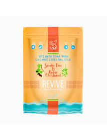 Revive - kúpeľová soľ s pagaštanom konským a škumpovým olejom - kŕčové žily a popôrodná starostlivosť - 330 g - INA Essentials