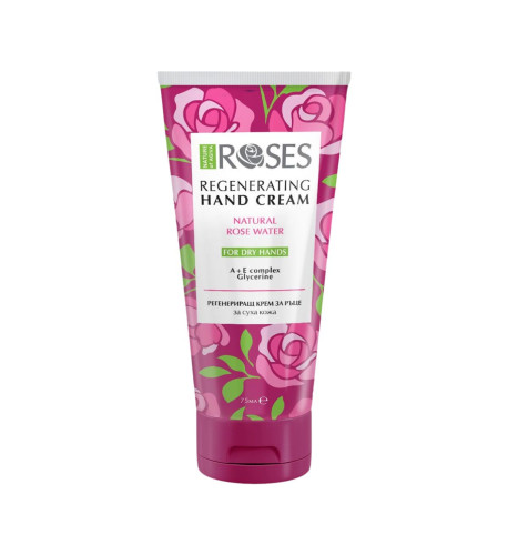ROSES REGENERAČNÝ KRÉM NA RUKY pre suchú pokožku 75 ml - NATURE OF AGIVA
