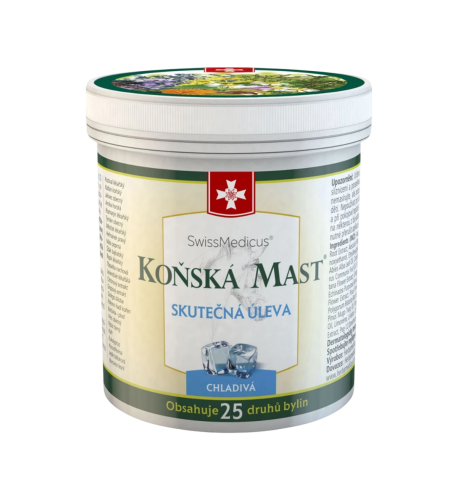 Konská masť chladivá 500 ml – SwissMedicus