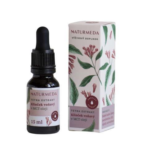 Klinčekovec voňavý – Tetra bylinný extrakt – 15 ml – Naturmeda