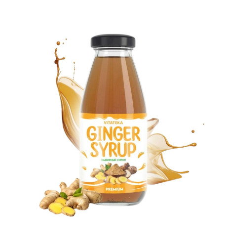 Zázvorový sirup - 300 ml - Vitateka