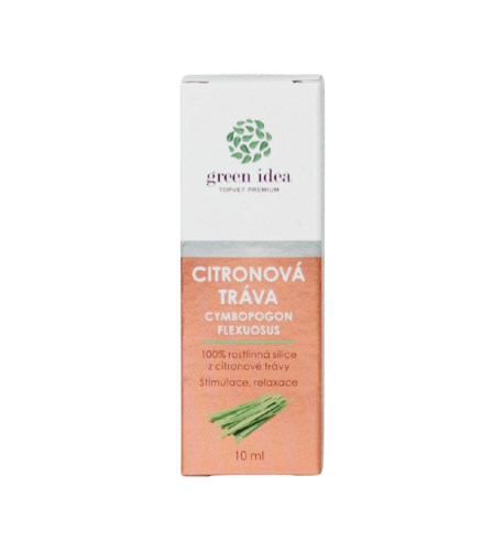 Citrónová tráva – 100 % silica 10 ml – Green idea