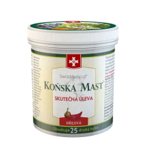 Konská masť hrejivá 500 ml – SwissMedicus Konská masť hrejivá 500 ml – SwissMedicus
