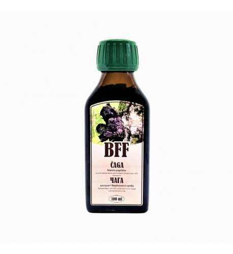 Čaga extrakt na prípravu perorálneho roztoku, 100 ml - BFF Čaga extrakt na prípravu perorálneho roztoku, 100 ml - BFF