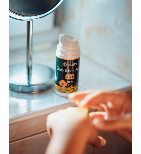 Goodbye Acne – bylinný gél na redukciu akné, pórov a začervenania – 100 ml
