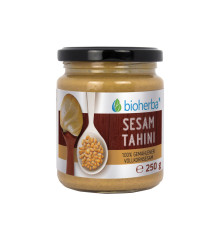 100 % sezamové tahini z mletého celozrnného sezamu – 250 g – Bioherba 100 % sezamové tahini z mletého celozrnného sezamu – 250 g – Bioherba