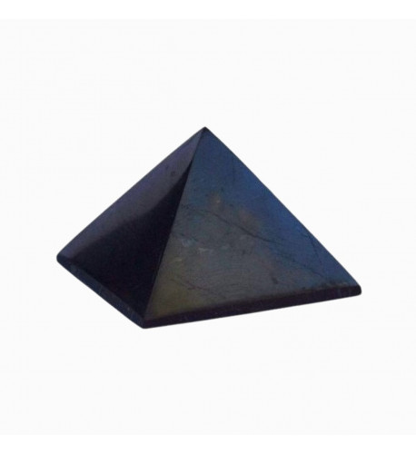 Šungitové kamene Šungit pyramída Veľkosť: 5 cm