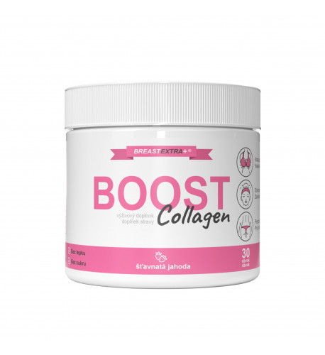 BreastExtra+ BreastExtra BOOST Collagen pre dokonalé veľké prsia a žiarivú pleť - 30 dávok