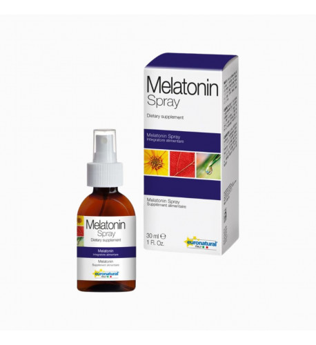 Melatonín spray - doplnok výživy - 30 ml - Euronatural