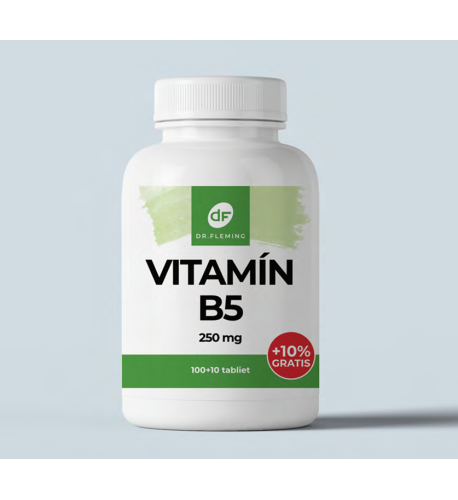 Vitamín B5 250 mg - 110 tabliet - Dr. Fleming
