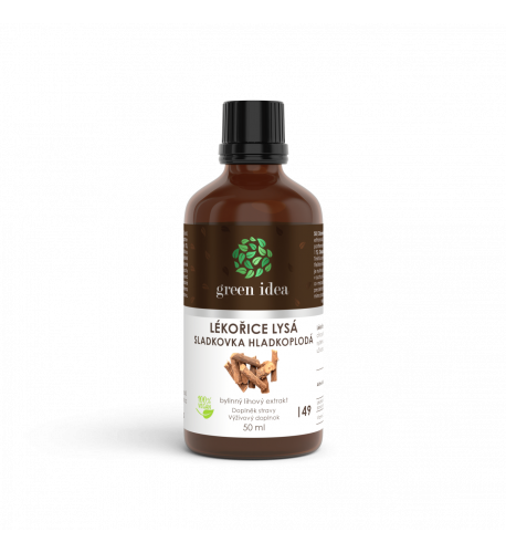 Sladké drievko – tinktúra – kvapky 50 ml – Green idea