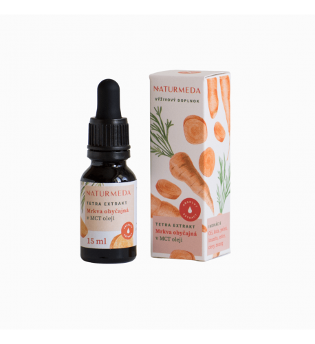 Mrkva – Tetra bylinný extrakt - 15 ml - Naturmeda