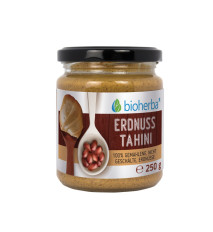 100 % arašidové tahini z mletých nelúpaných jadier – 250 g – Bioherba 100 % arašidové tahini z mletých nelúpaných jadier – 250 g – Bioherba