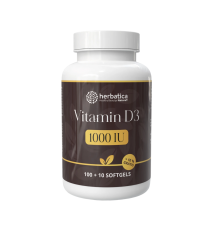 Vitamín D3 1000 IU - 110 softgelových kapsúl Vitamín D3 1000 IU - 110 softgelových kapsúl