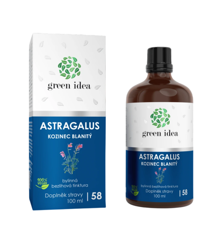 Astragalus – bezalkoholová tinktúra 100 ml – Green idea Astragalus – bezalkoholová tinktúra 100 ml – Green idea