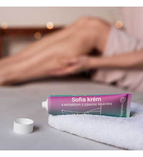 Sofia krém na kŕčové žily s extraktom z pijavice lekárskej - 150 ml Sofia krém na kŕčové žily s extraktom z pijavice lekárskej - 150 ml