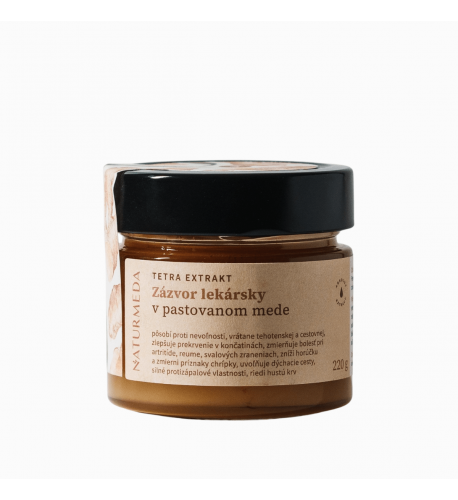 Terapeutický med so zázvorom lekárskym - 220g - Naturmeda