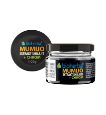 Mumio extrakt Shilajit - 20 g - Bioherba Mumio extrakt Shilajit - 20 g - Bioherba