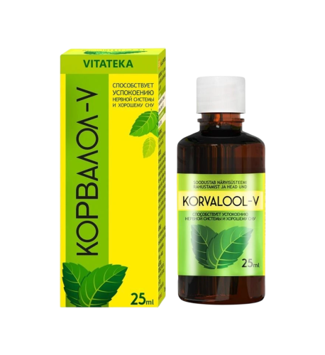 Corvalol-V – bylinné kvapky – 25 ml – Vitateka Corvalol-V – bylinné kvapky – 25 ml – Vitateka