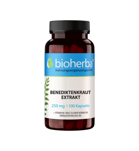 Extrakt z benediktu lekárskeho 250 mg – 100 kapsúl – Bioherba