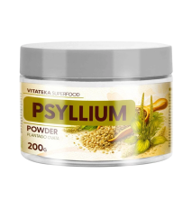 Psyllium - prášok zo šupiek skorocelu indického - 200 g - Vitateka Psyllium - prášok zo šupiek skorocelu indického - 200 g - Vitateka