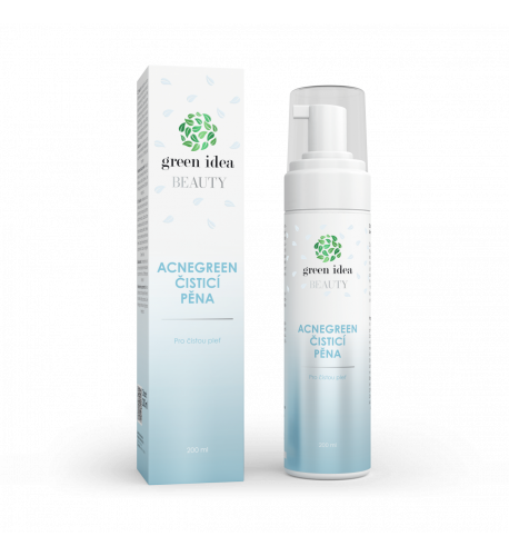 Acnegreen – čistiaca pena 200 ml – Green idea