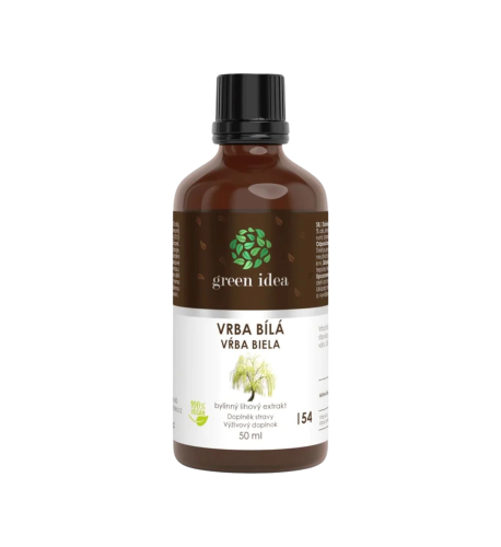 Vŕba biela tinktúra – kvapky 50 ml – Green idea