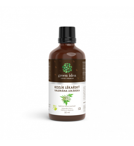 Kvapky z valeriány lekárskej 50 ml - Green idea