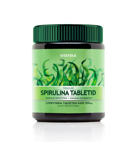 Spirulina 500 mg – 300 tabliet – Vitateka