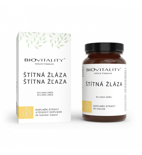 Štítna žľaza – bylinný komplex – kapsuly 30 ks – Green idea