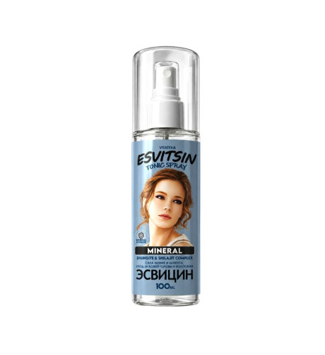 Minerálne tonikum so šungitom a mumiom v spreji Esvitsin - 100 ml - Vitateka