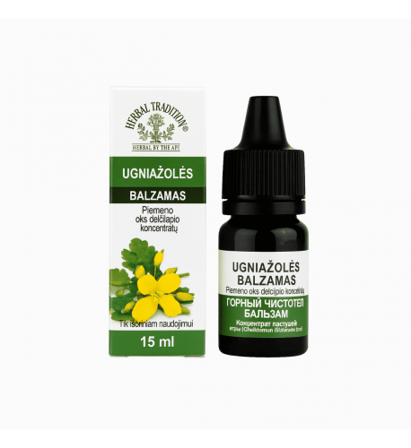 Horský lastovičník - kozmetický prípravok na bradavice - 15 ml - Herbal Traditions