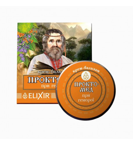 Krémový balzam „Proctomed“ na hemoroidy - 10 ml - Elixir