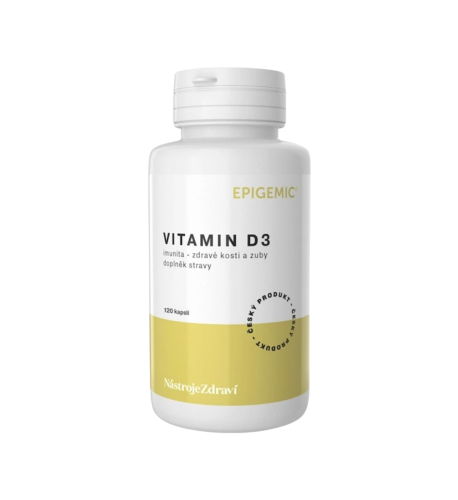 Vitamin D3 - 120 kapsúl - Epigemic®