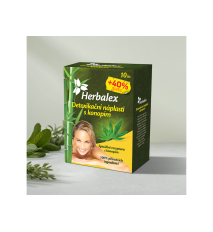Detoxikačné náplasti s konope - 60 ks - Herbalex