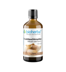 Cesnak kvapky – tinktúra – 100 ml – Bioherba