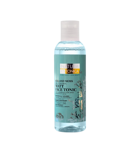 Pleťové tonikum s islandským machom - 200 ml - Natura Estonica