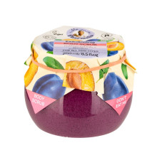 Exfoliačný telový peeling so slivkou - 250 ml - Mama Pharmelia