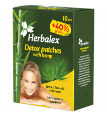 Herbalex – Detoxikačné náplasti s konope – 14 ks – Green idea