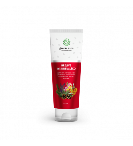 Hrejivé bylinné mlieko 200 ml – Green idea