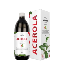 Acerola pyré - 500 ml - Nefdesanté Acerola pyré - 500 ml - Nefdesanté