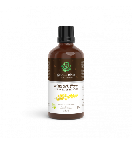 Lipkavec syridlový – tinktúra 50 ml – Green idea