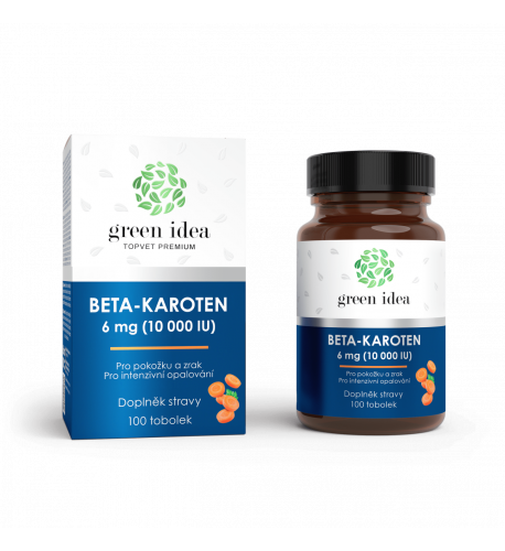 Beta-karotén – 100 kapsúl – Green idea